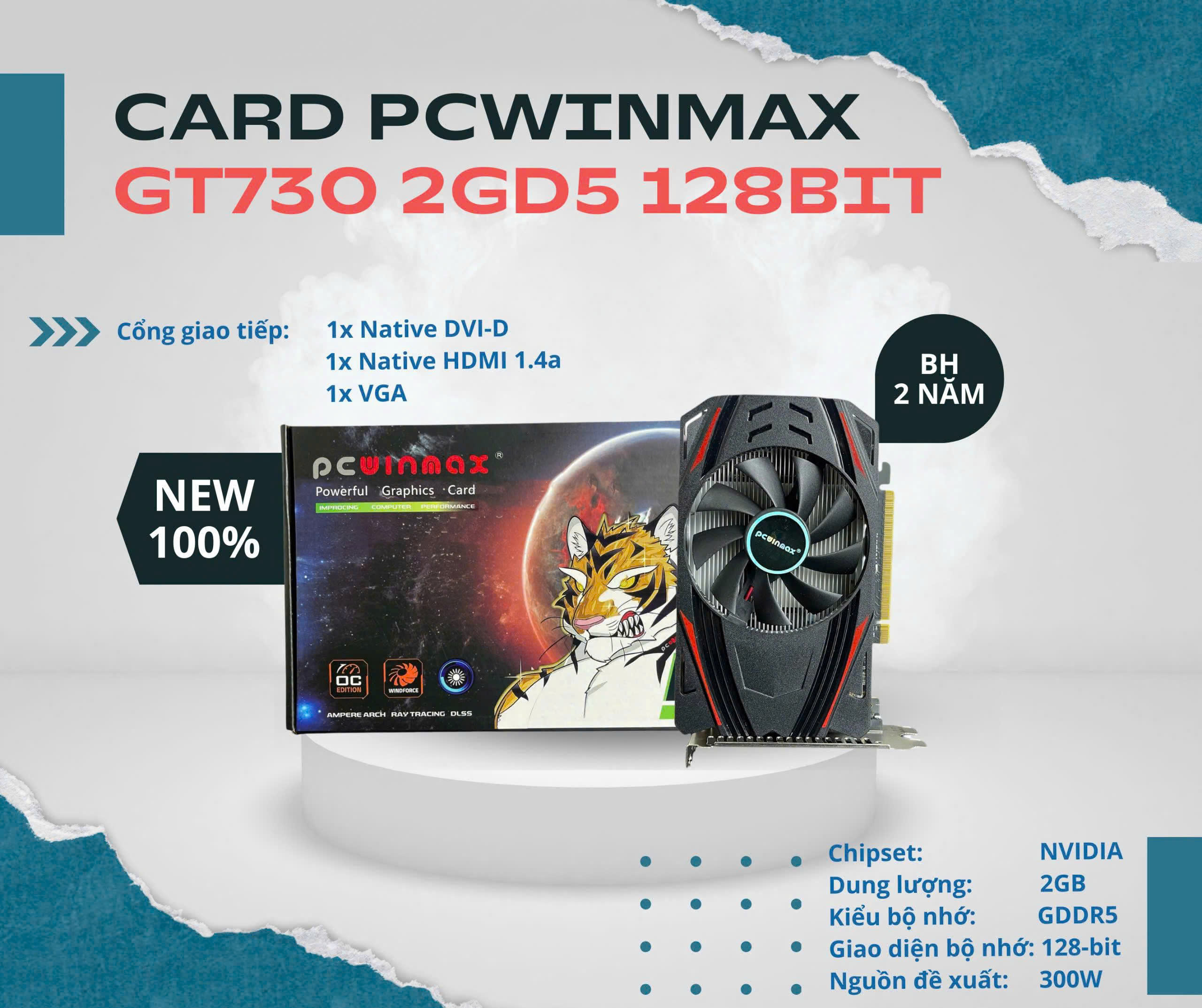 VGA PC Winmax GT 730 2GB DDR5