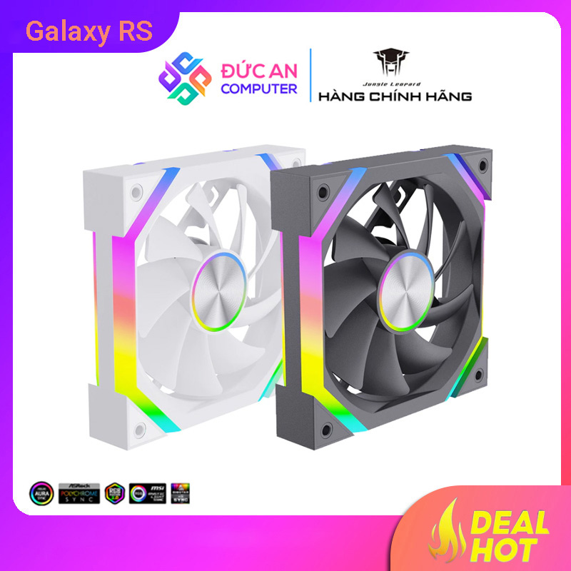 Quạt Tản Nhiệt Jungle Leopard Galaxy RS - Led ARGB