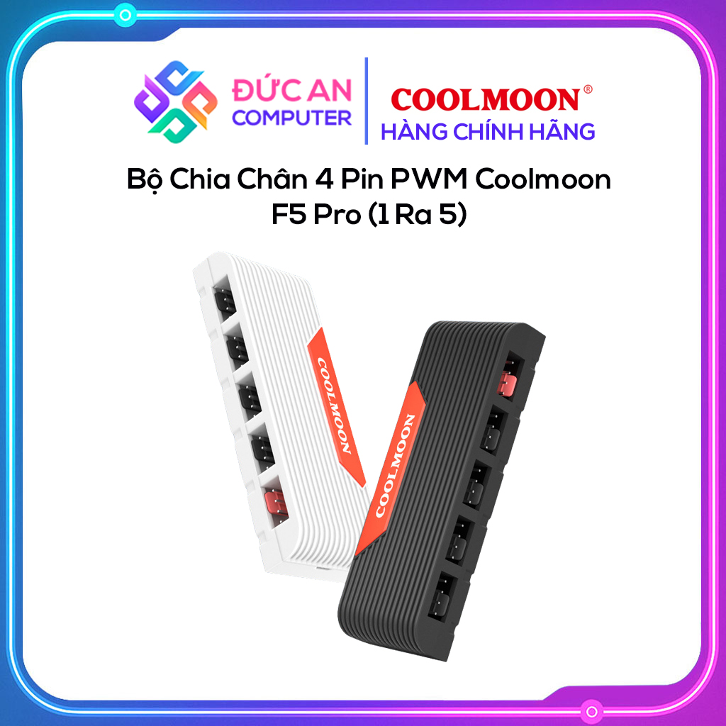 Bộ Chia Chân 4 Pin PWM Coolmoon F5 Pro (1 Ra 5)