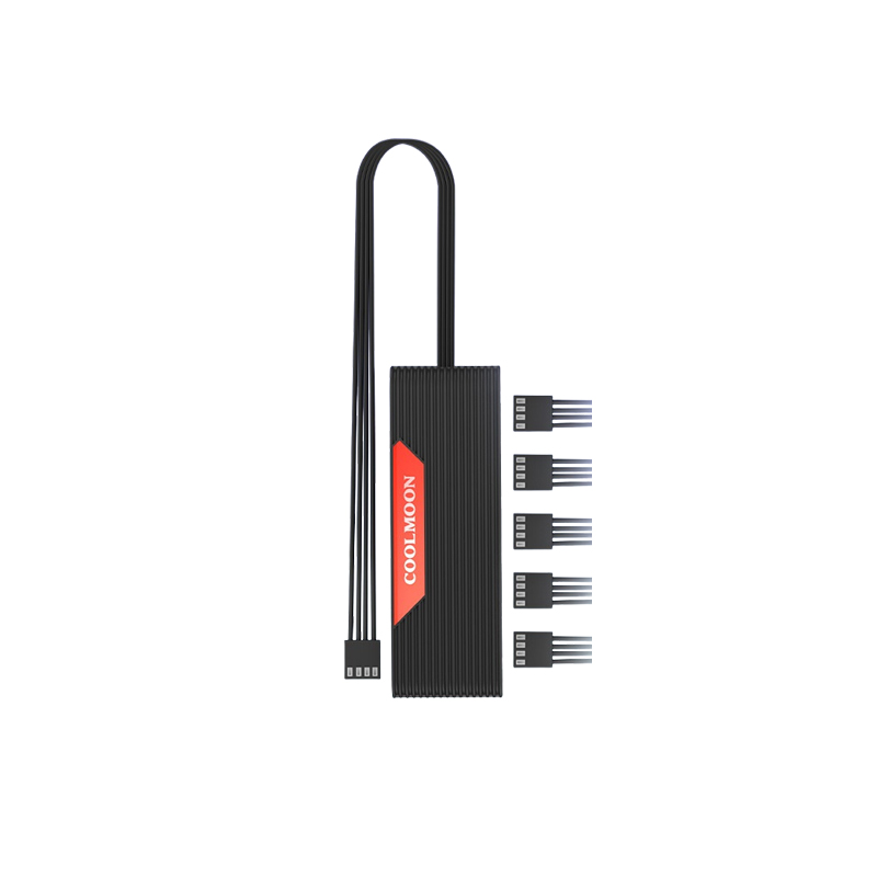Bộ Chia Chân 4 Pin PWM Coolmoon F5 Pro (1 Ra 5)