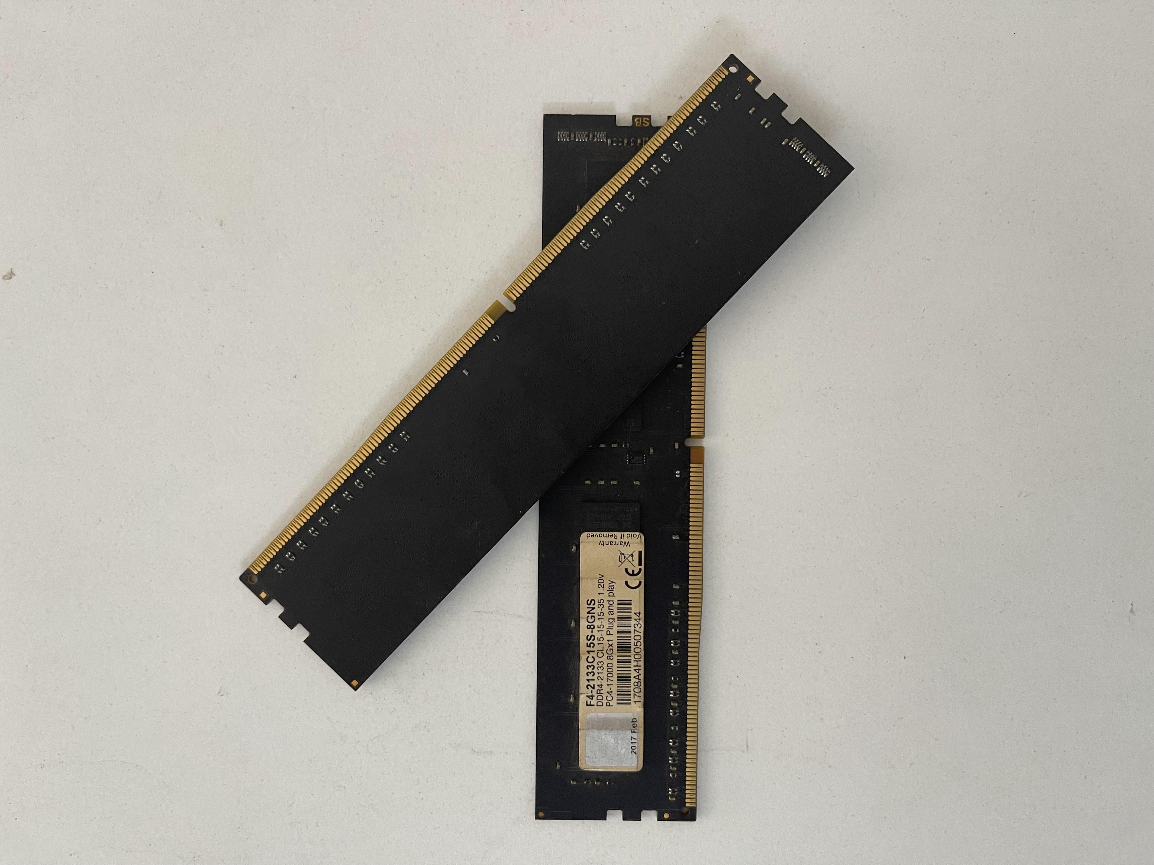 Ram GSKill DDR4 8GB Bus 2133MHz (F4-2133C15S-8GNT) - Cũ
