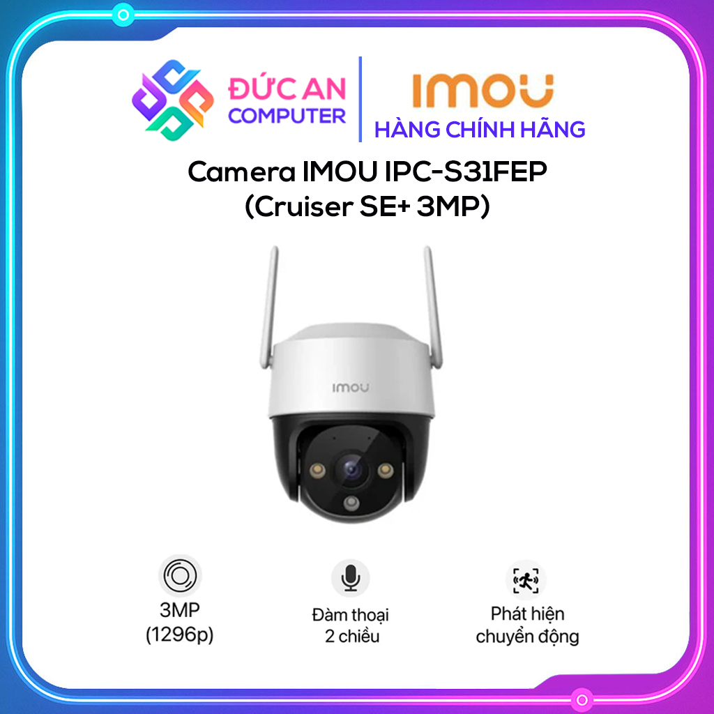 Camera IMOU IPC-S31FEP (Cruiser SE+ 3MP)