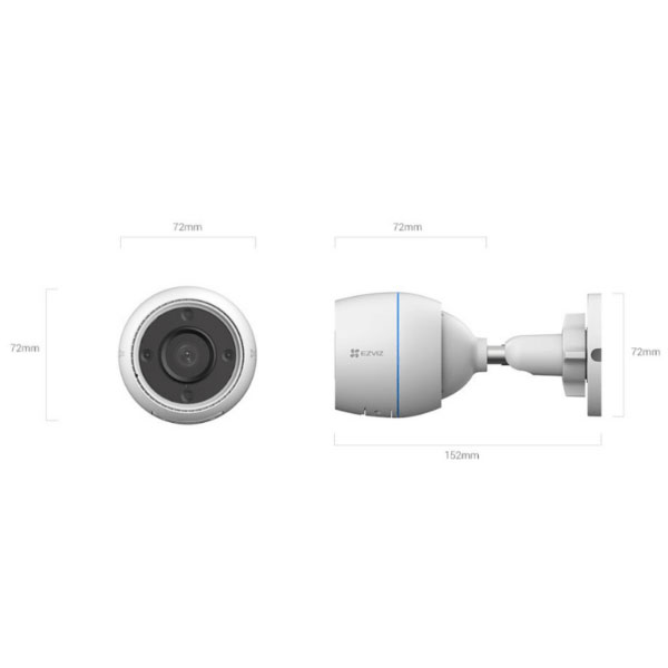 Camera WIFI EZVIZ CS-H3C (2MP)