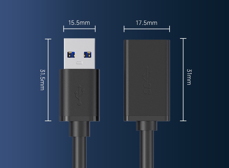 Dây Nối Dài USB 3.0 Coolmoon - Độ Dài 1.5m