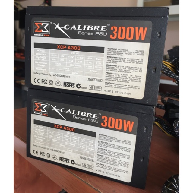 Nguồn Xigmatek X-Calibre XCP-A300 (Công Suất Thực 300W) - Cũ