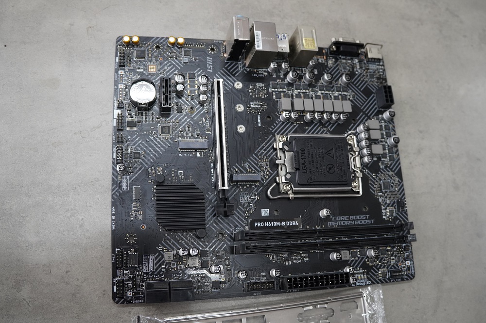 Mainboard MSI Pro H610M-B DDR4 - (Cũ / Siêu Đẹp)
