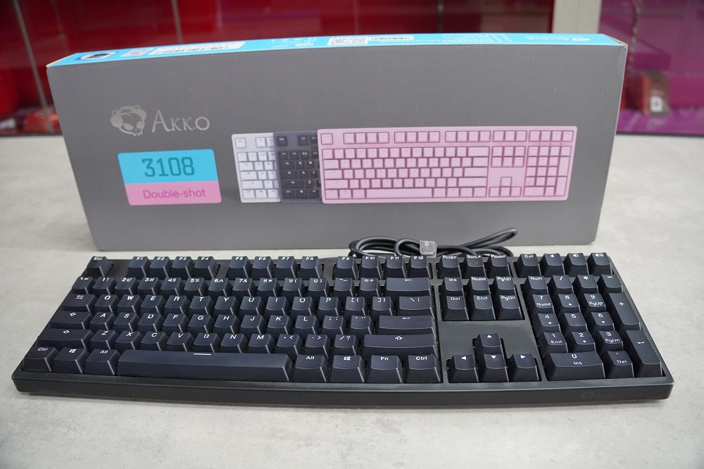 Bàn Phím Cơ AKKO 3108 V2 DS Black - (Cũ, Đẹp)