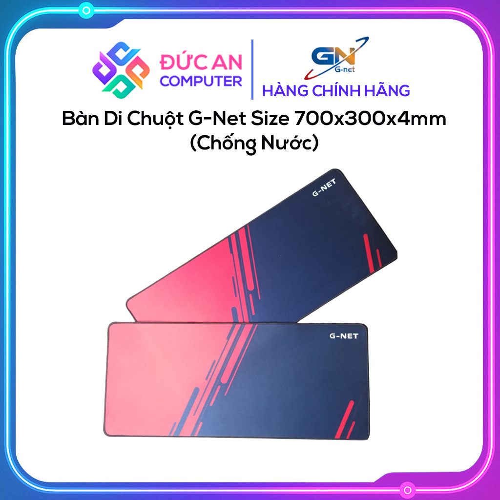 Miếng Lót Phím Chuột G-Net Size 700x300x4mm - Chống Nước