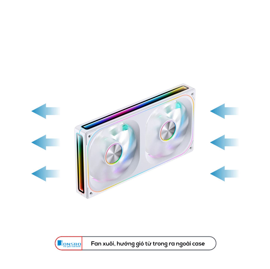 Quạt Tản Nhiệt Jonsbo ZA - 120, ZA - 240, ZA - 360 (Led ARGB)