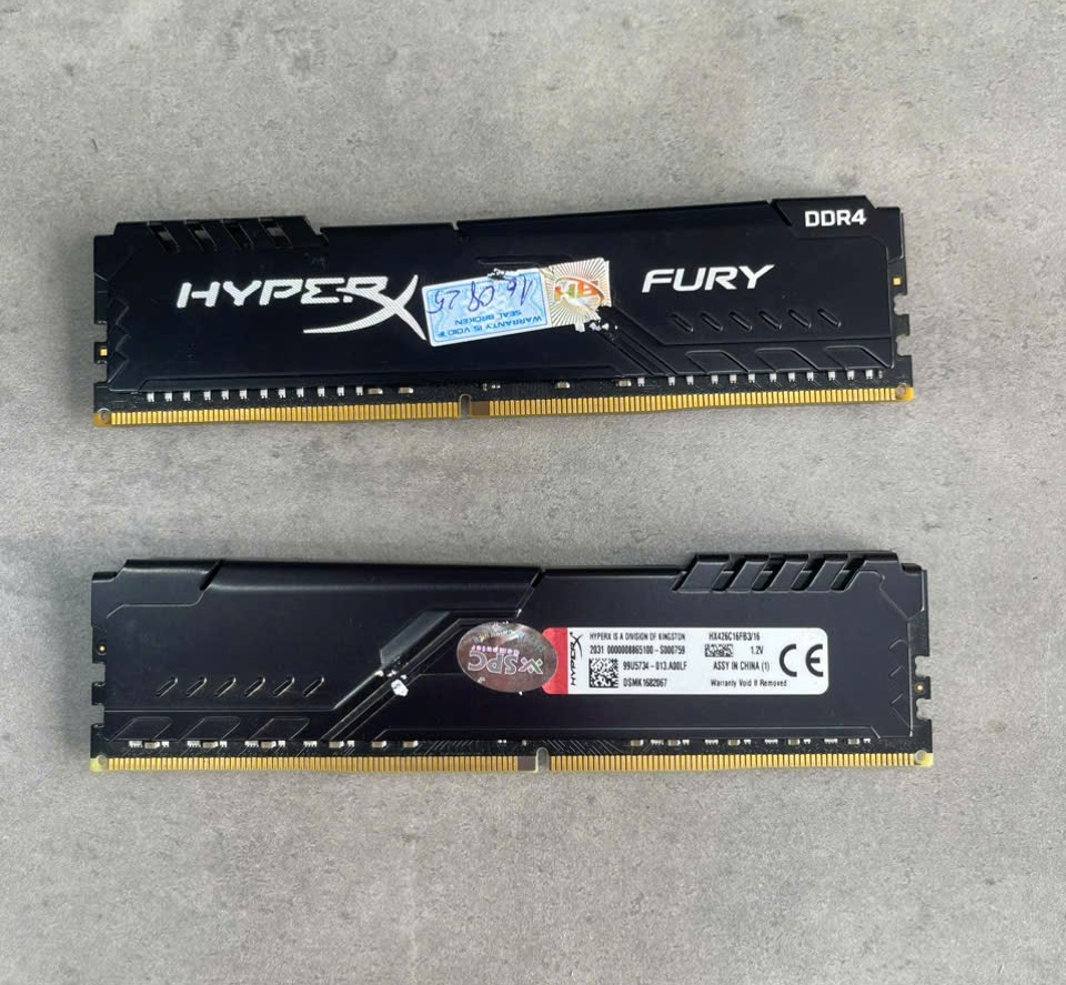 Ram Kingston HyperX FURY 16GB (1x16GB) DDR4 2666Mhz - Cũ