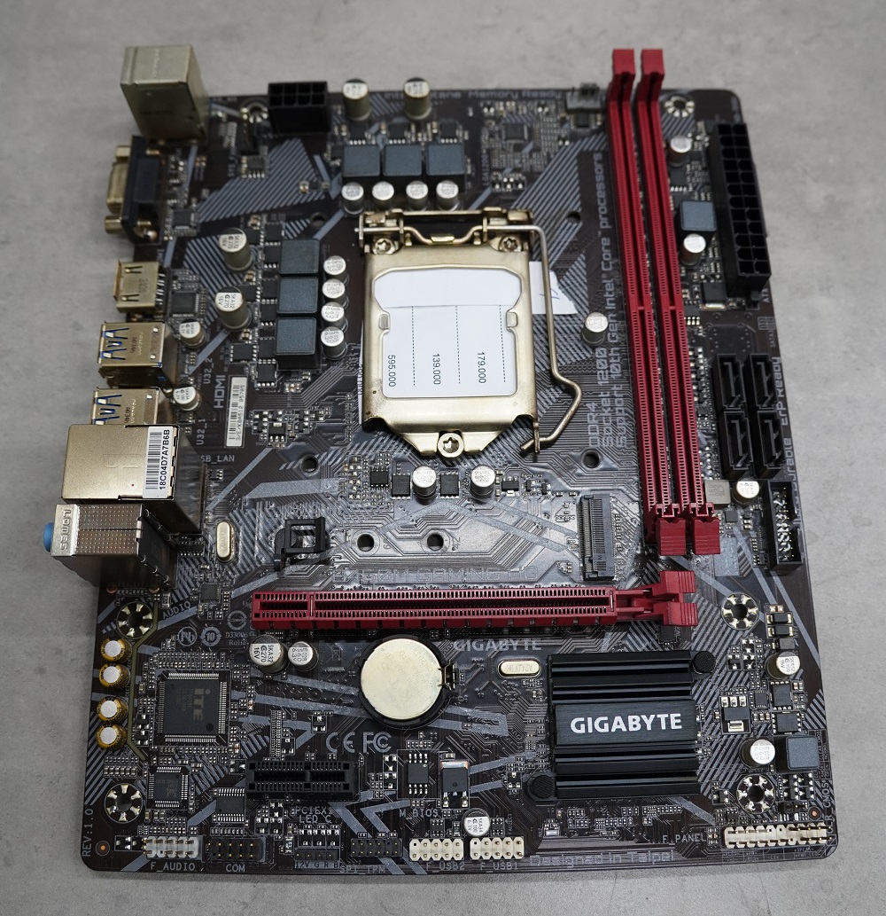 Mainboard GIGABYTE B460M GAMING HD - (Cũ, Không Kèm Chặn Main)