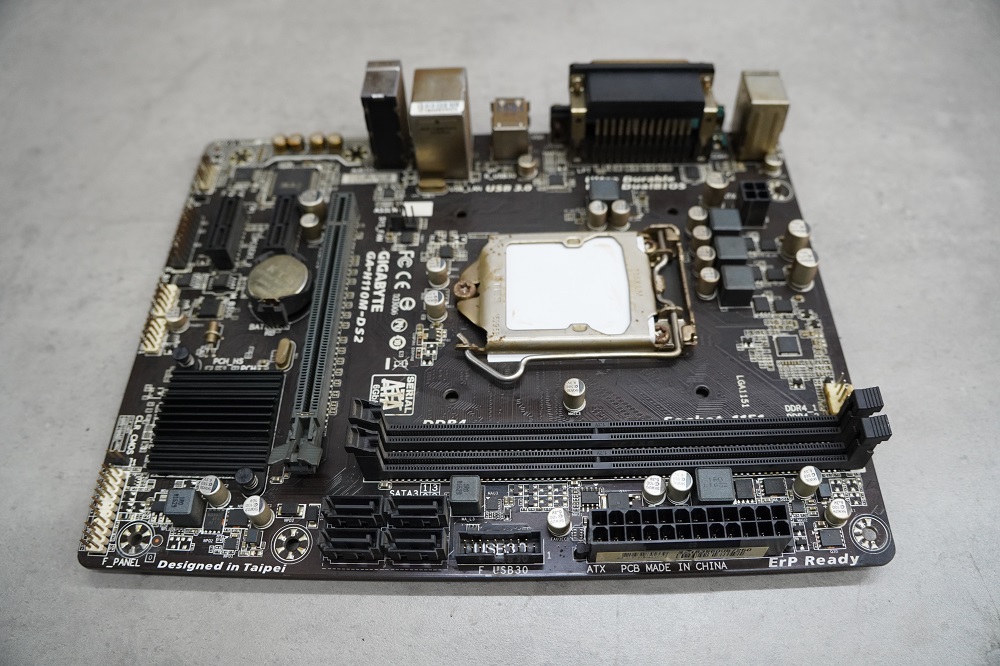 Mainboard GIGABYTE GA-H110M-DS2-DDR4 - (Cũ, Không Kèm Chặn Main)