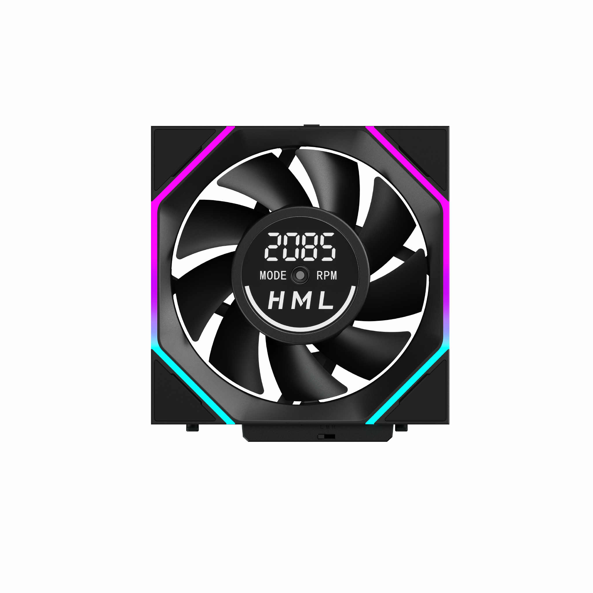 Quạt Tản Nhiệt Jungle Leopard Interstellar V4 Digital Block - Hiển Thị Tốc Độ
