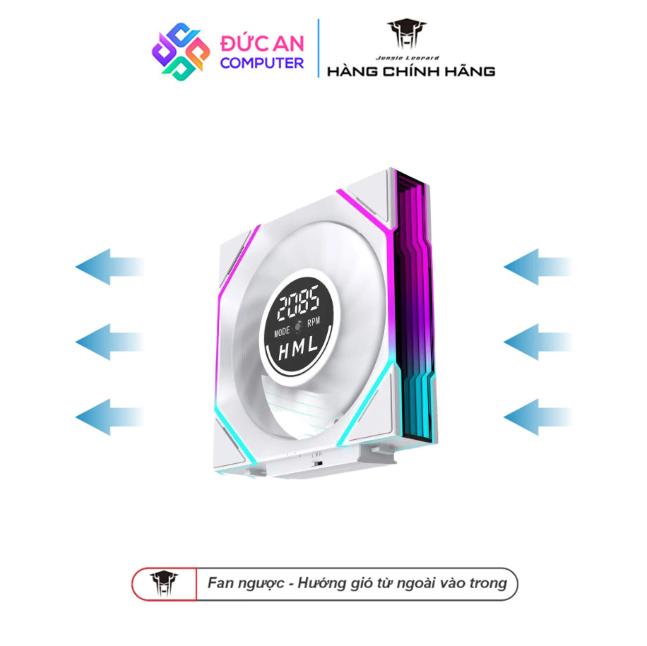 Quạt Tản Nhiệt Jungle Leopard Interstellar V4 Digital Block - Hiển Thị Tốc Độ