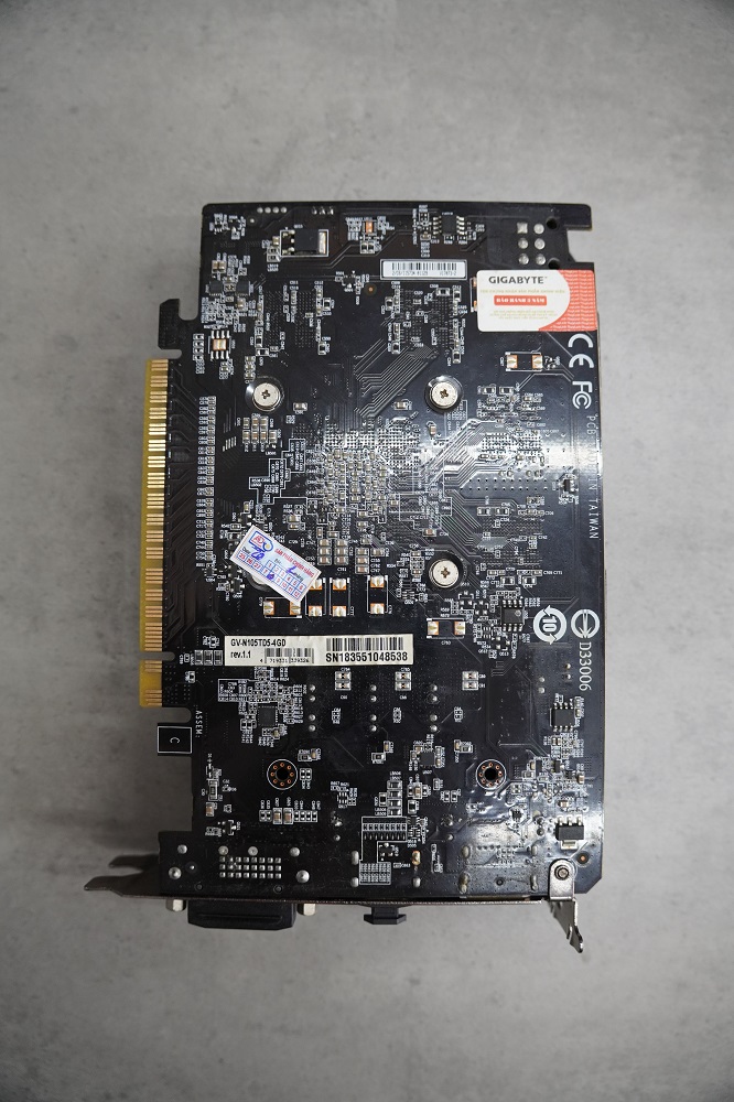 Card Màn Hình Gigabyte GTX 1050 Ti 4G GDDR5 (GV-N105TD5-4GD) - Cũ
