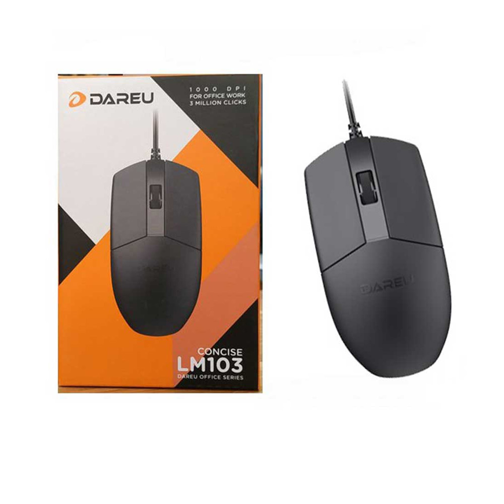 Chuột DareU LM103 - Black