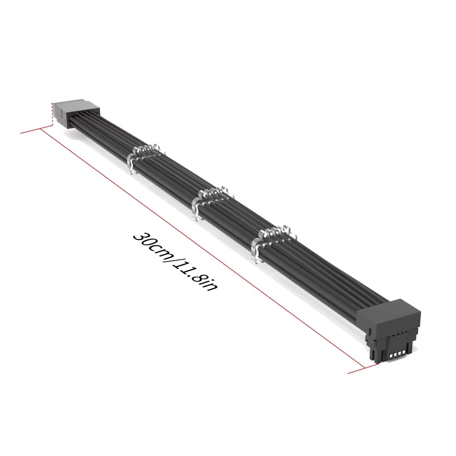 Dây Nguồn Nối Dài ColorFul Mod Pro 12+4 Pin Đảo Góc 90 Độ