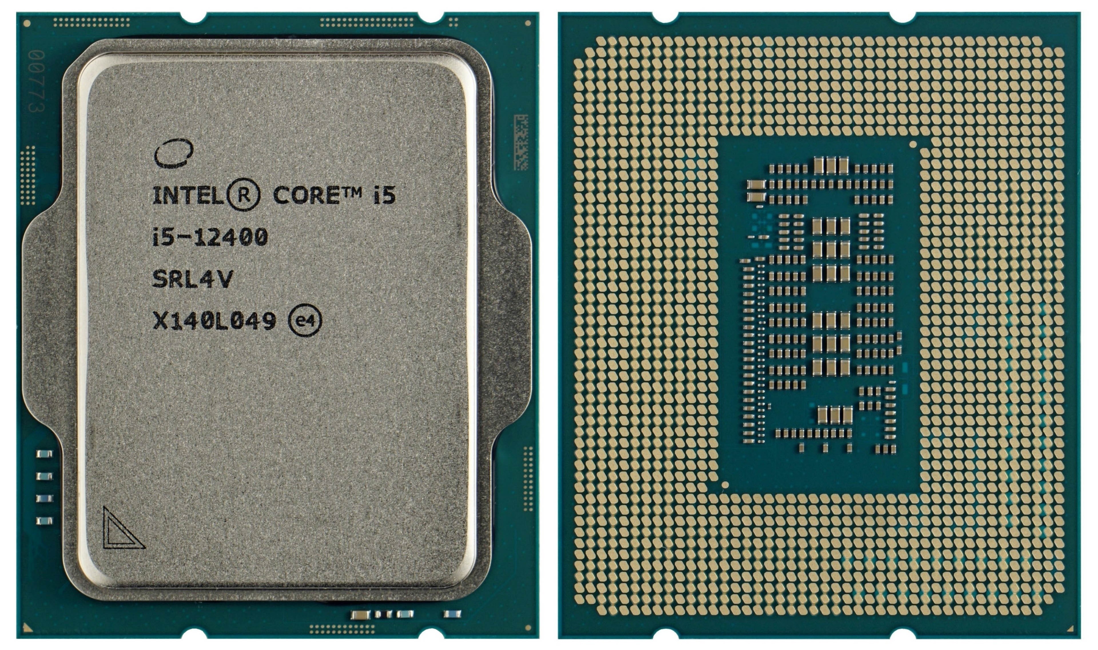 CPU Intel Core i5-12400 (Tray, New)