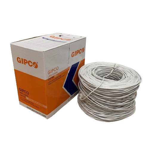 Dây Mạng Gipco Cat 5E Bấm Sẵn 2 Đầu - Độ Dài Tùy Chọn