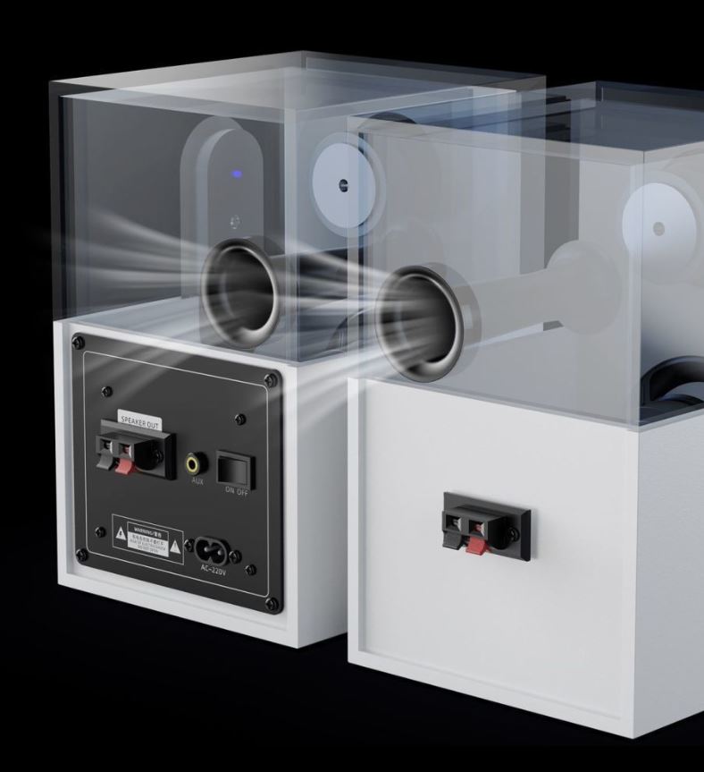 Loa Kiểm Âm Leerfel E-1904 (Aux, Bluetooth)