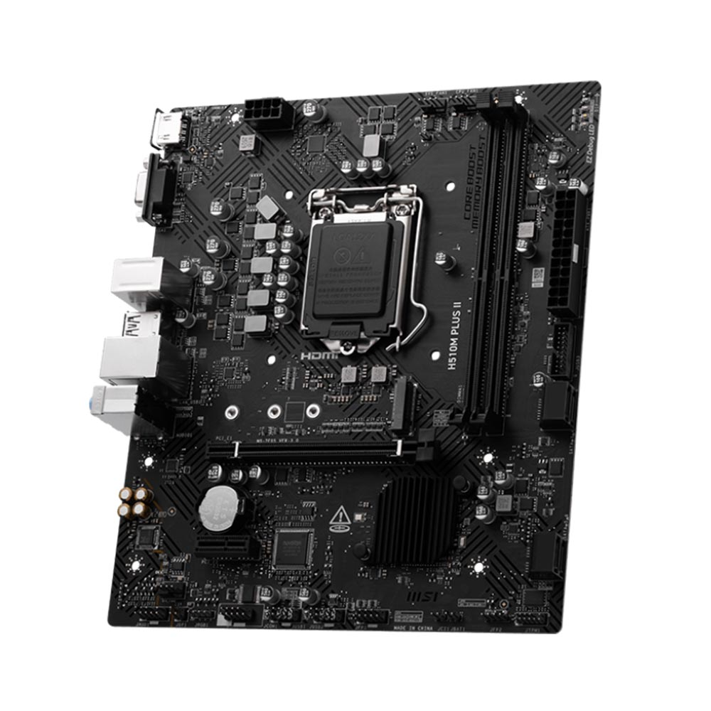 Mainboard MSI H510M PLUS II (Intel H510/ Intel LGA 1200/ M-ATX/ 2 Khe Ram)