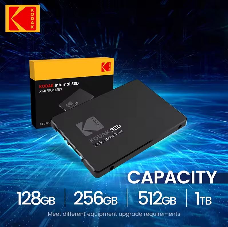 Ổ Cứng SSD Kodak X120 Pro 2.5 inch Sata III - 128GB / 256GB / 512GB