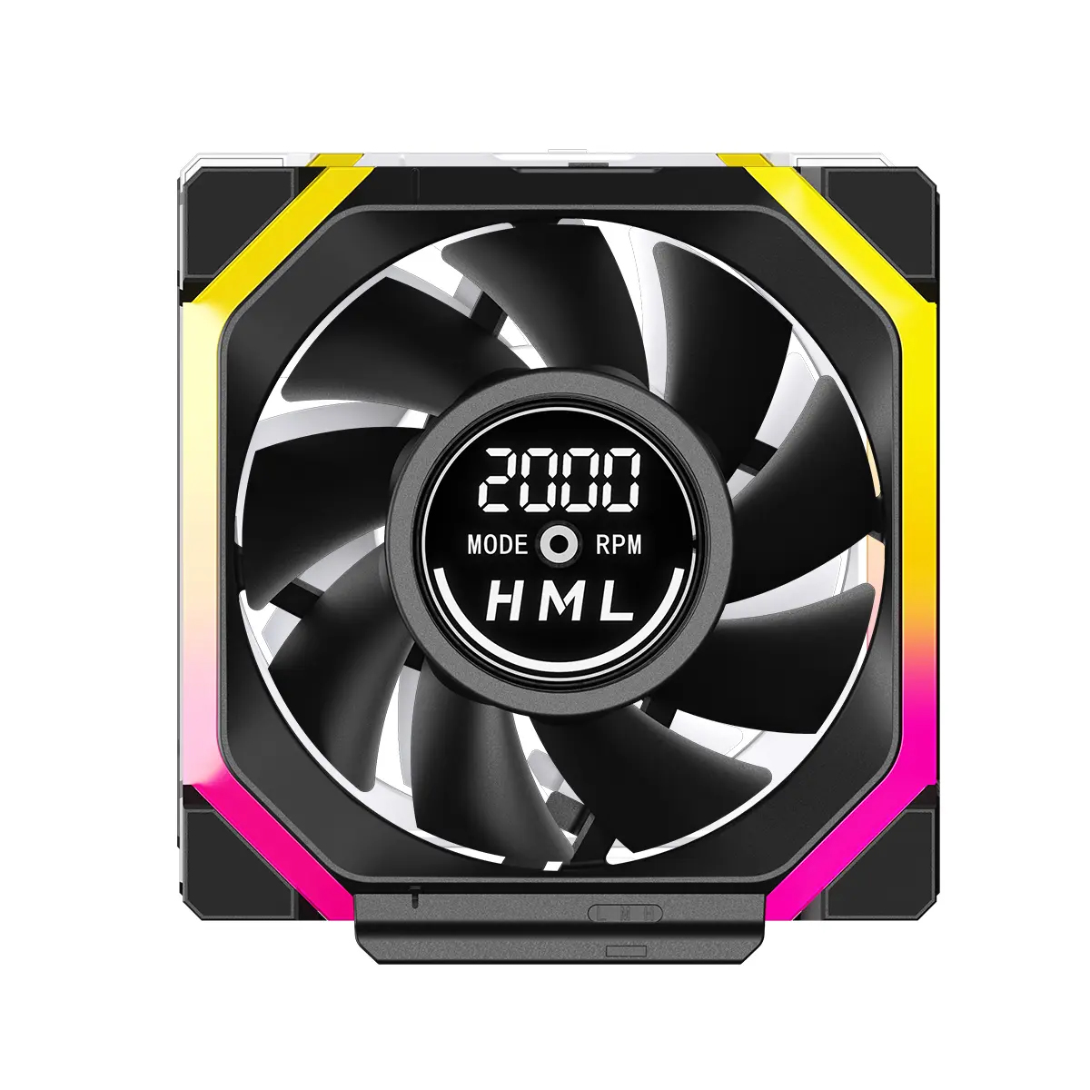 Bộ Kít 3 Quạt Tản Nhiệt Jungle Leopard Galaxy V2 Digital Block - Hiển Thị Tốc Độ