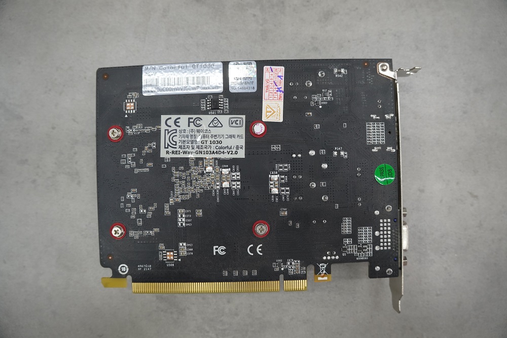 Card Màn Hình Colorful GeForce GT 1030 4GB DDR4 (1 HDMI+1 VGA) - Cũ, Đẹp