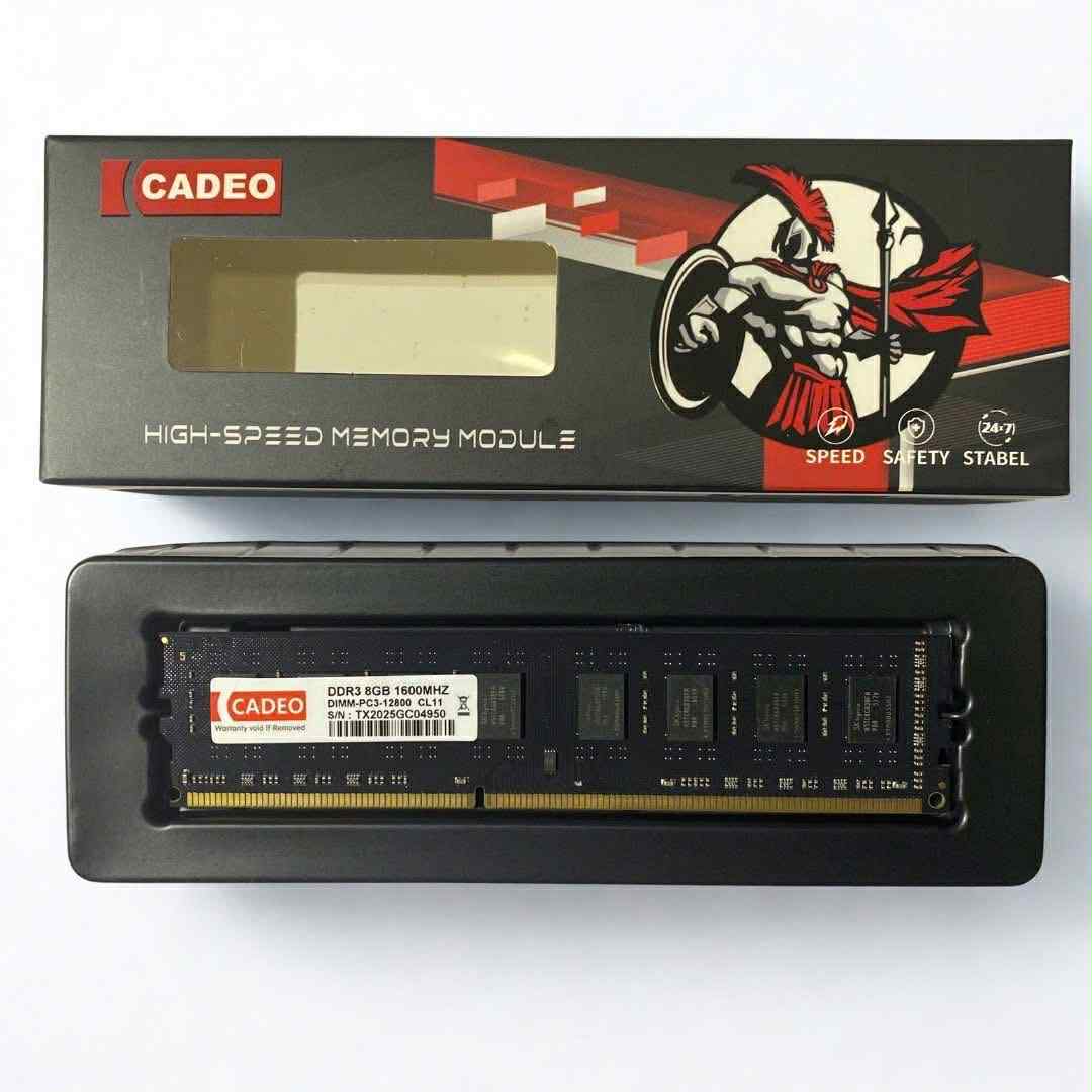 Ram CADEO 8GB DDR3 Bus 1600Mhz