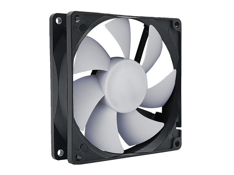 Quạt Tản Nhiệt, Fan 9cm RGB FIXED - Màu Đen