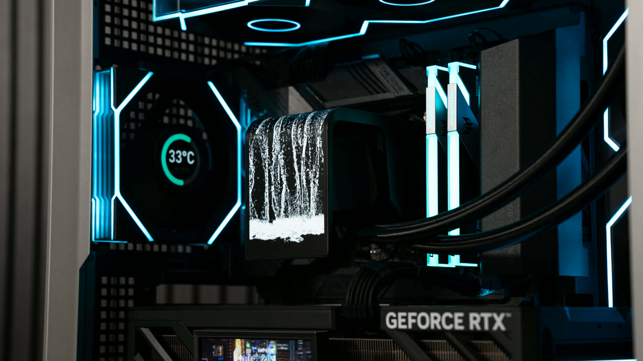 Tản Nhiệt Nước All In One Jungle Leopard Chill Arc - Màn Hình Cong