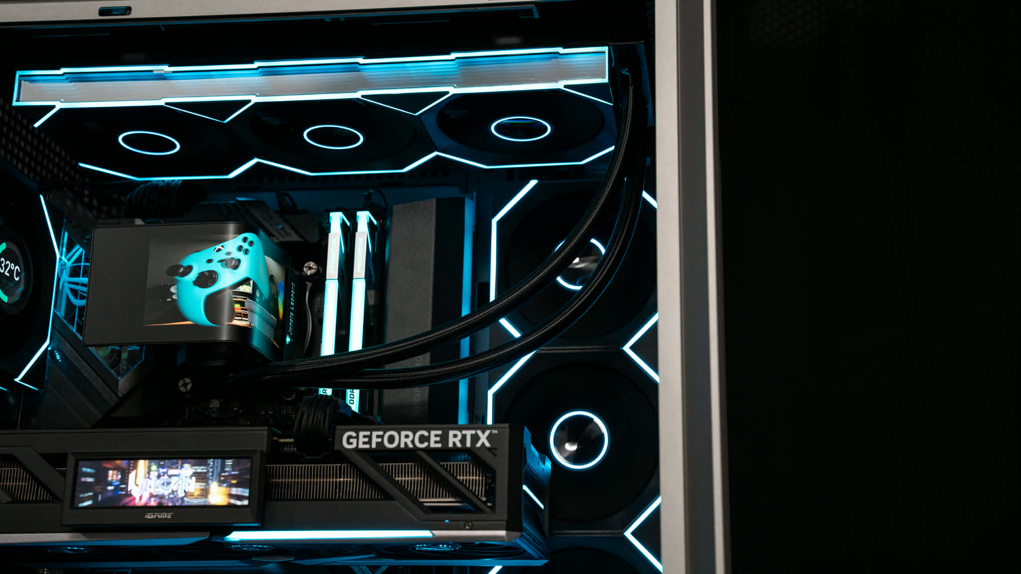 Tản Nhiệt Nước All In One Jungle Leopard Chill Arc - Màn Hình Cong