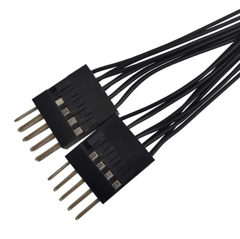 Dây Cáp Chia Chân USB 2.0 9 Pin 1 ra 2 - Cắm Trong Mainboard