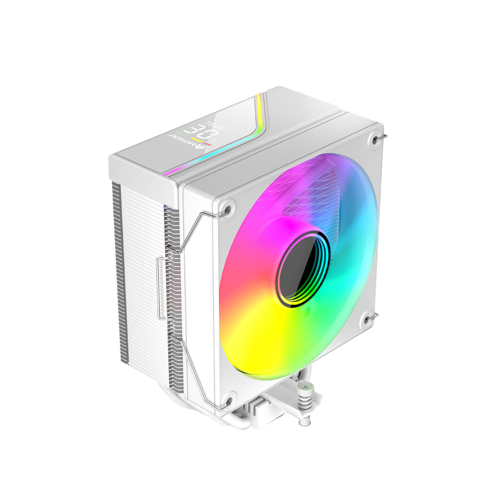 Tản Nhiệt Khí Coolmoon Aosor T6 Digital Led ARGB (6 Ống Đồng) - Hiển Thị Nhiệt Độ