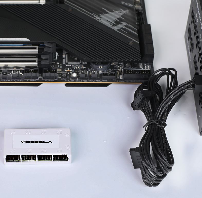 Bộ Dock Chia USB 2.0 Chân 9 Pin 1 Ra 4 Yicobeila