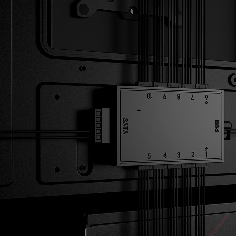 Bộ Dock ID-COOLING FH-10 Chia Chân 4 Pin PWM 1 Ra 10