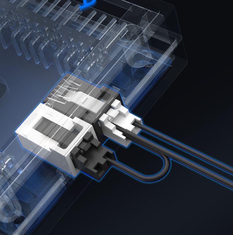 Bộ Dock ID-COOLING FH-10 Chia Chân 4 Pin PWM 1 Ra 10