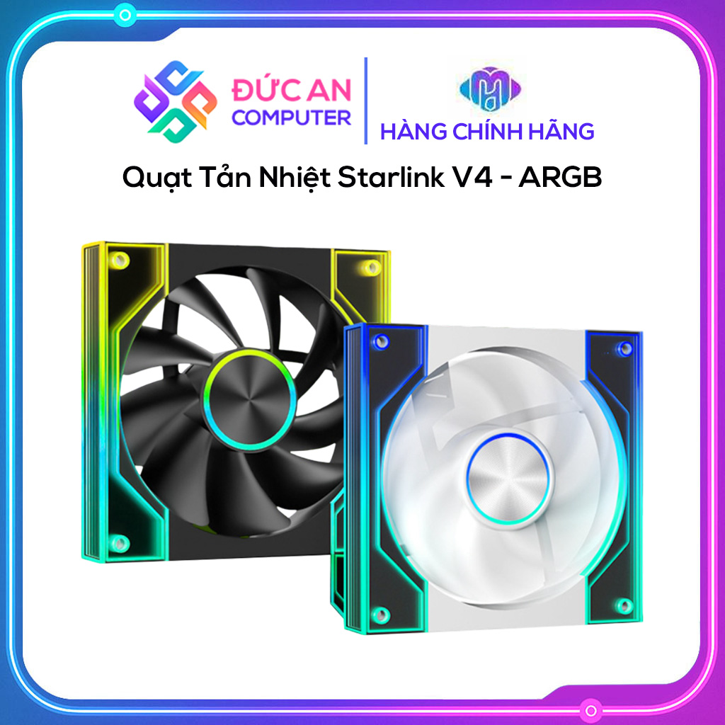 Quạt Tản Nhiệt Starlink V4 - Led ARGB