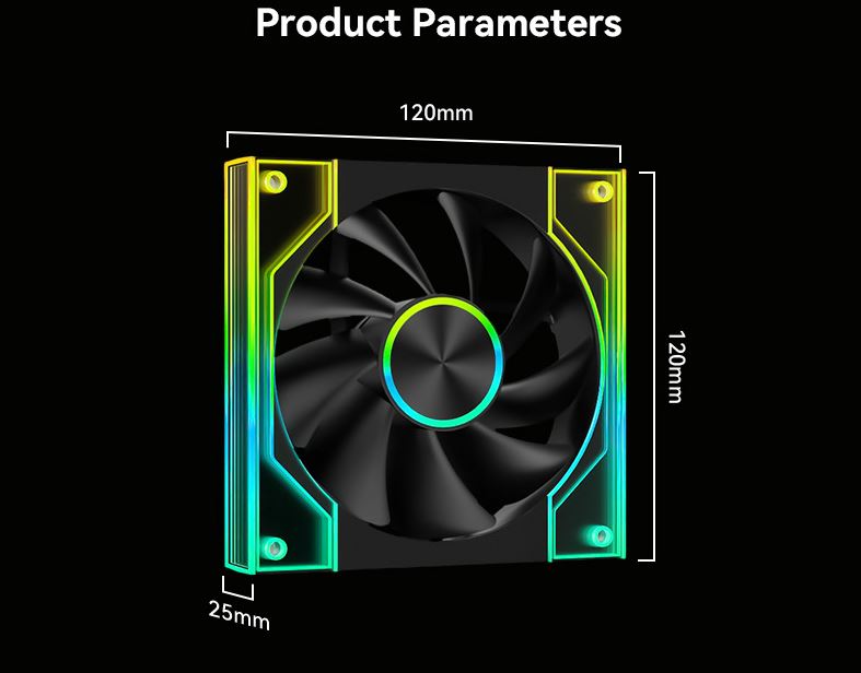 Quạt Tản Nhiệt Starlink V4 - Led ARGB