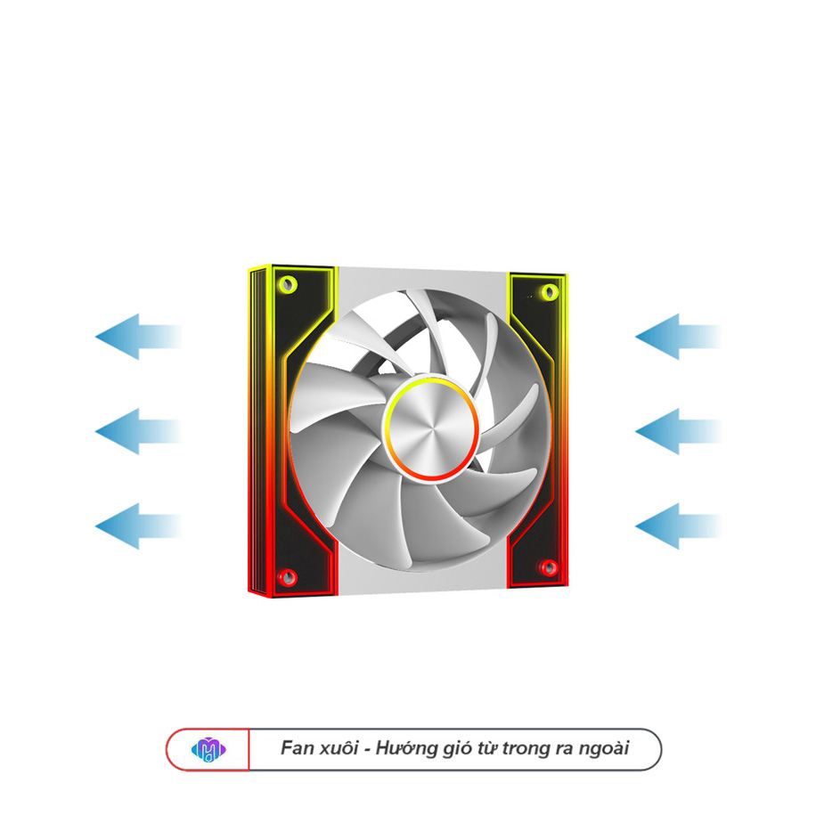 Quạt Tản Nhiệt Starlink V4 - Led ARGB