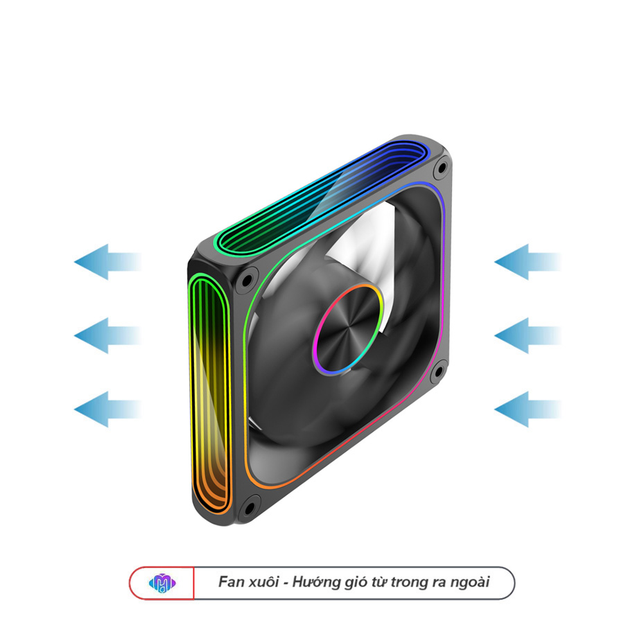 Quạt Tản Nhiệt Starlink V12 - Led ARGB