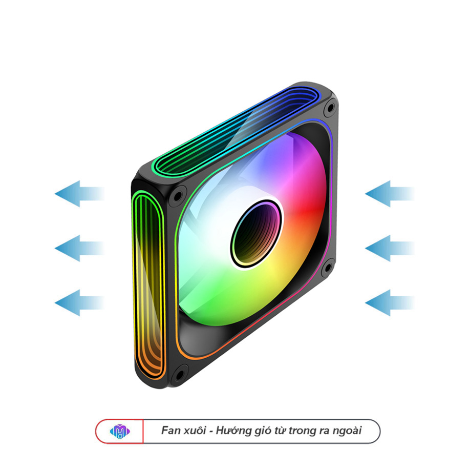 Quạt Tản Nhiệt Starlink V12 - Led ARGB