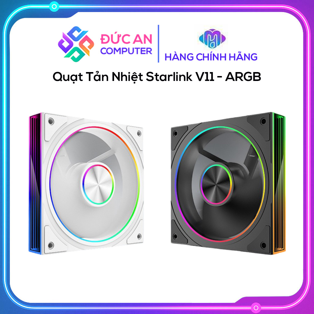 Quạt Tản Nhiệt Starlink V11 - Led ARGB