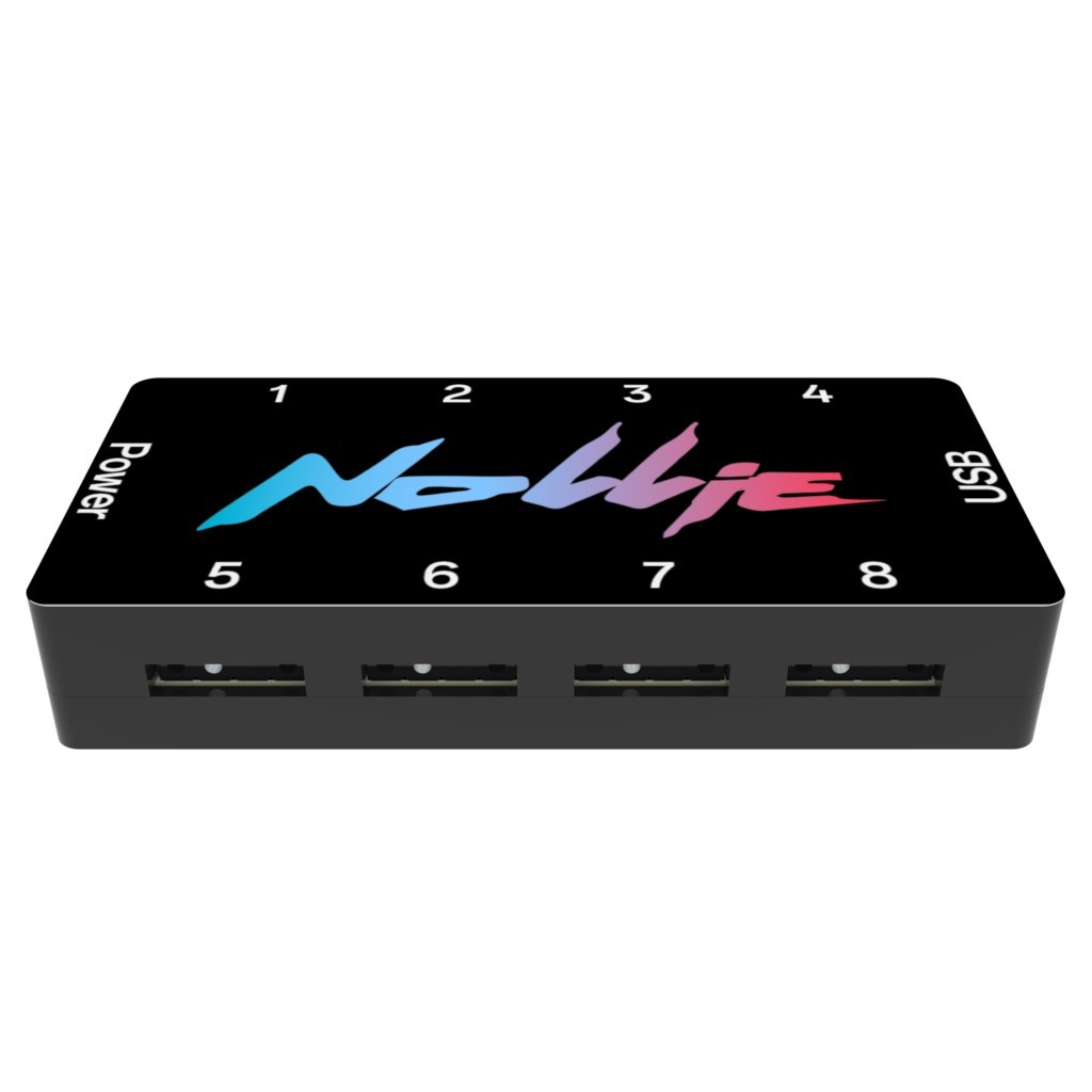 Bộ Hub Điều Khiển Led ARGB 5v Nollie Signal RGB - 8 Cổng / 16 Cổng