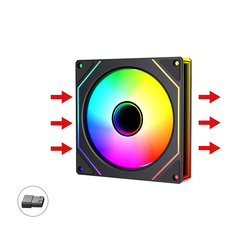 Bộ Chia Nguồn DC 12V Ra Jack Sata + Molex (12V + 5V) - Dùng Lắp Quạt Tản Nhiệt, Led RGB Cho Xe Điện, Bể Cá ...