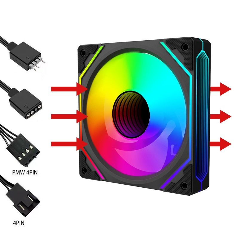 Bộ Chia Nguồn DC 12V Ra Jack Sata + Molex (12V + 5V) - Dùng Lắp Quạt Tản Nhiệt, Led RGB Cho Xe Điện, Bể Cá ...