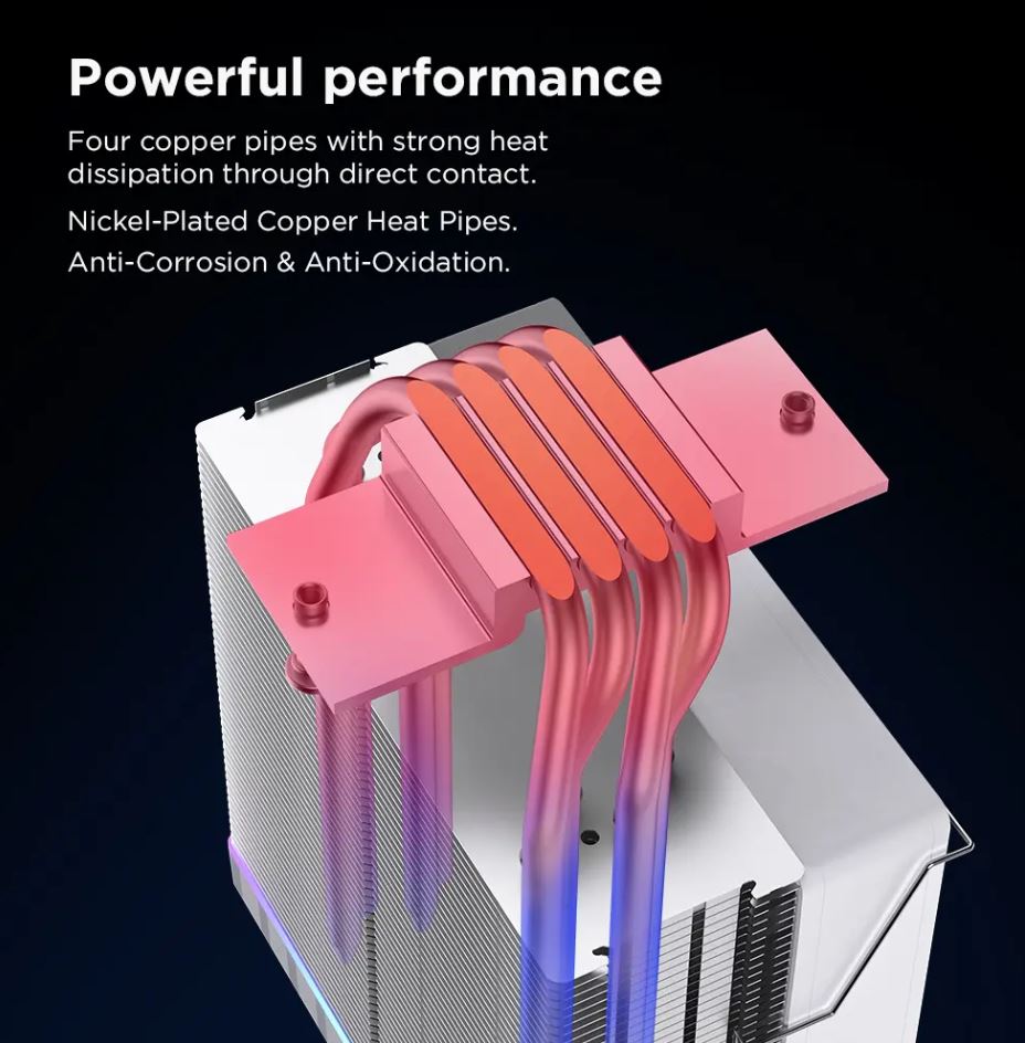 Tản Nhiệt Khí Jungle Leopard K400 LCD - Màn Hình 2.99