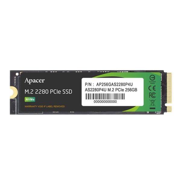 Ổ Cứng SSD Apacer 256GB / 512GB AS2280P4 M.2 NVMe PCIe Gen 3 x4