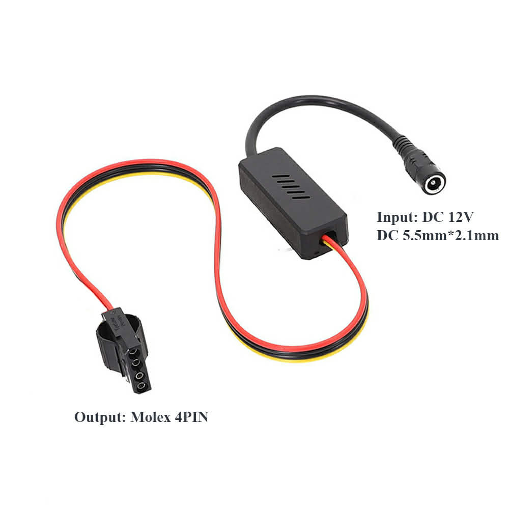 Bộ Chuyển Đổi Nguồn DC 12V Sang SATA / Molex 4PIN
