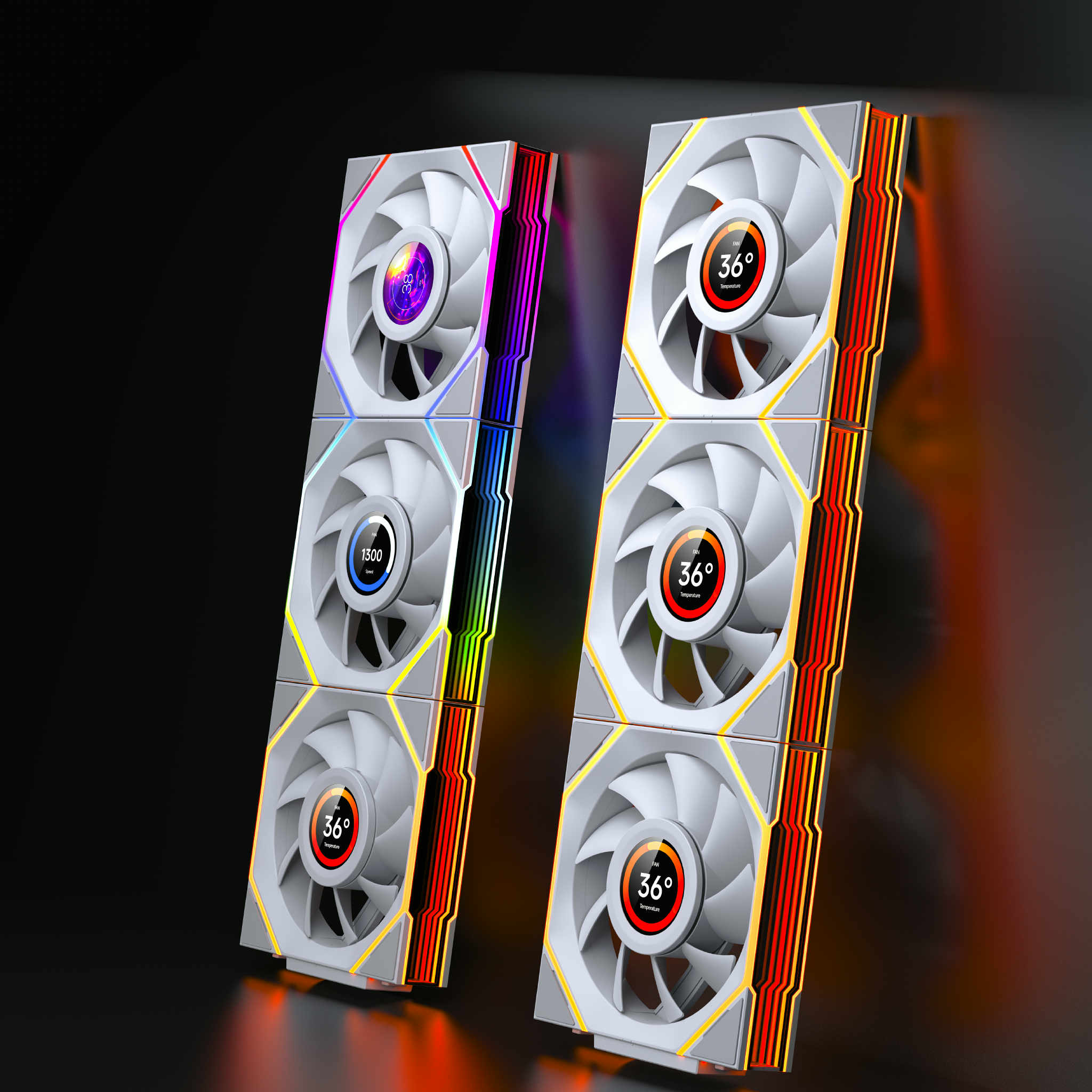 Quạt Tản Nhiệt Jungle Leopard Interstellar V4 LCD